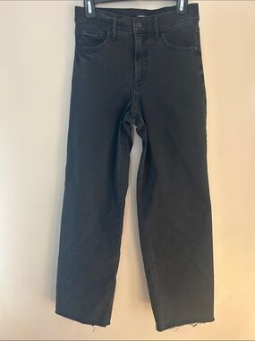 NWOT Express Black High Rise Wide Leg Jeans
